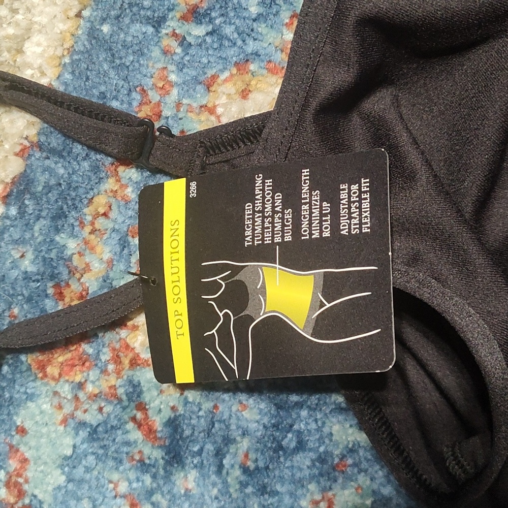 Maidenform Black Shaper Cami Tank Top - Picture 5 of 8